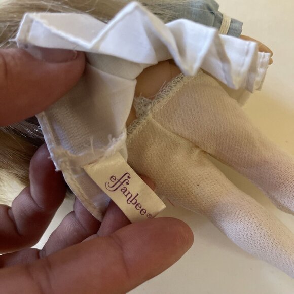 RARE Effanbee Vintage 90s DOLL, Sailor Girl, 7" TALL 1987 Serial 20800 Stamped - Picture 6 of 12